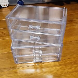 Clear Acrylic Storage Drawer Organizer